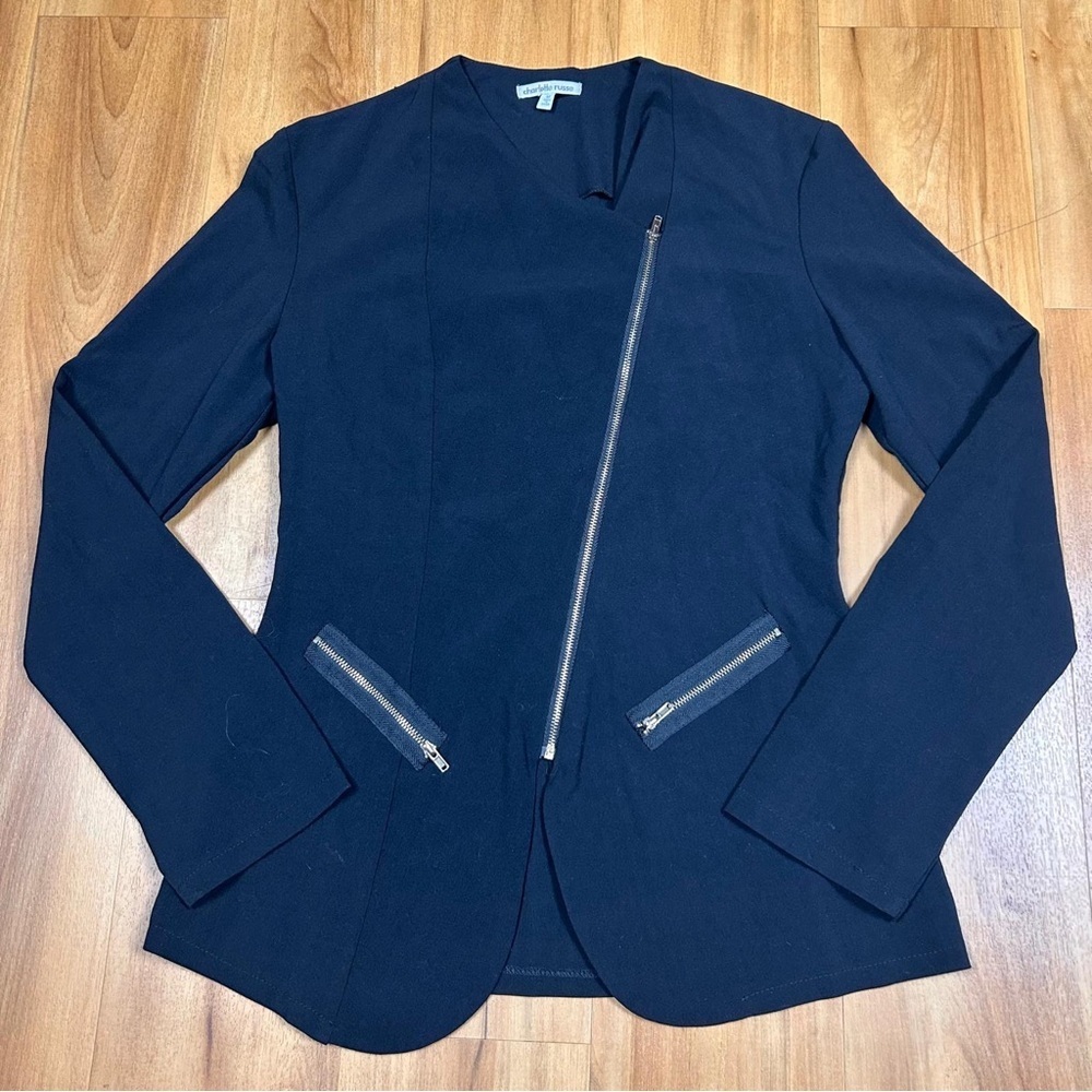 Charlotte Russe Women’s Elegant Black Jacket Long Sleeve Size M